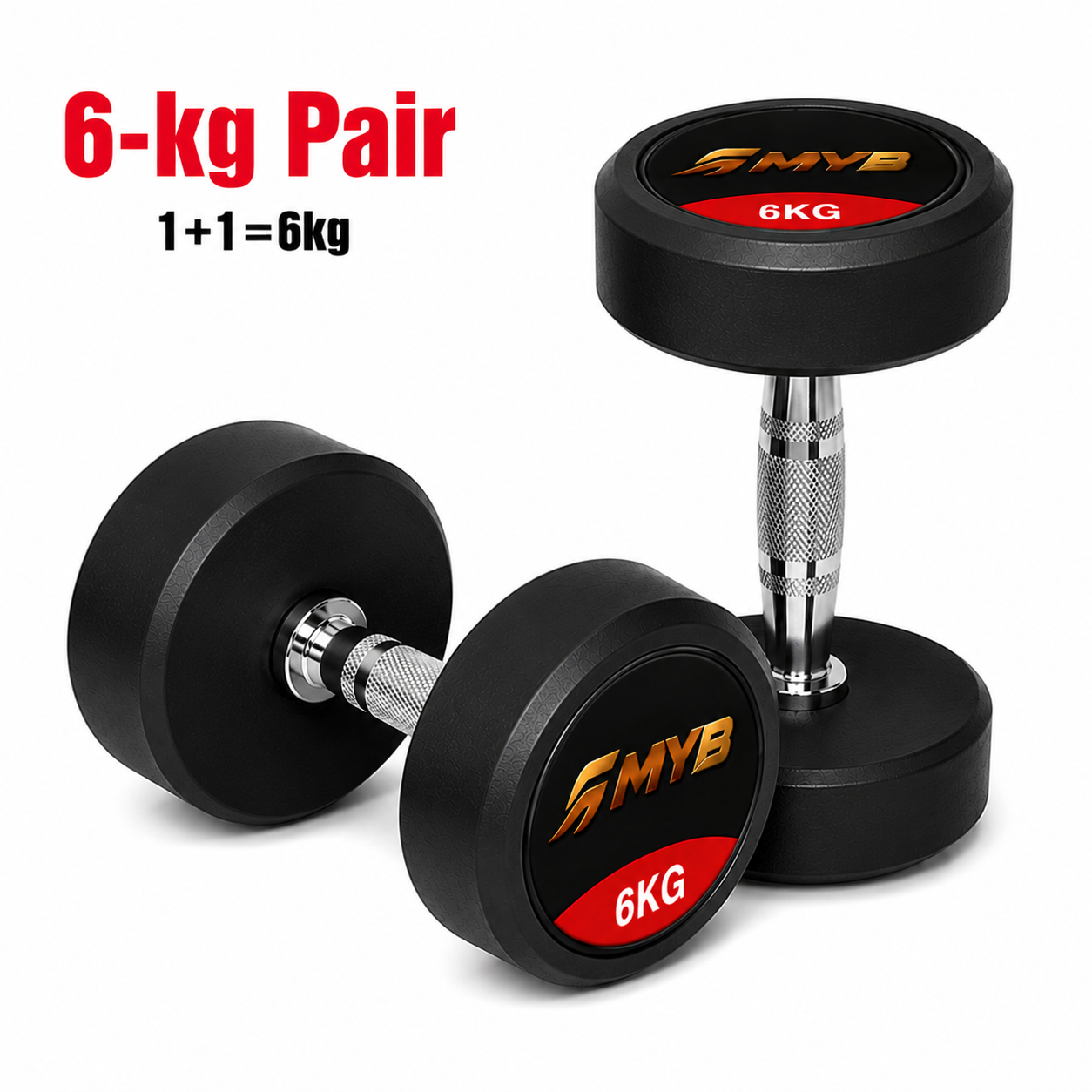 6 KG Dumbbell Pair