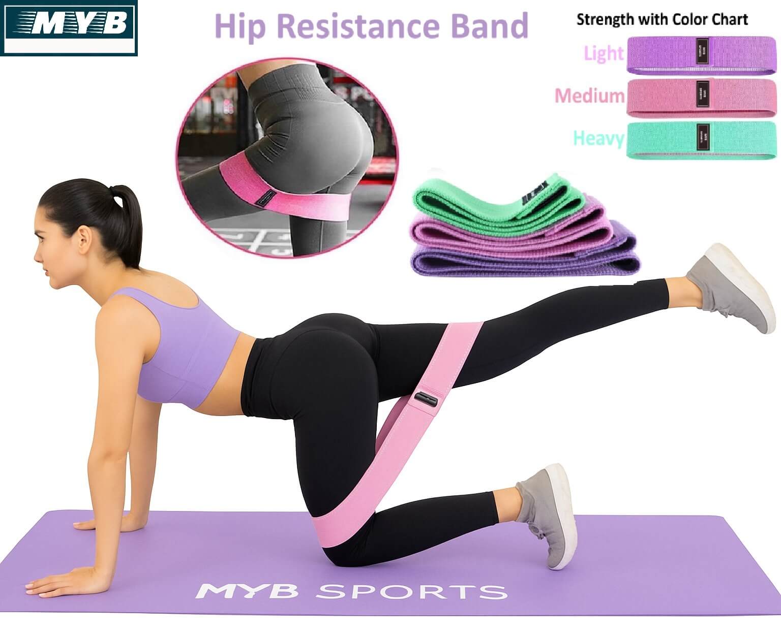 Hip Resistance Band - Image 2